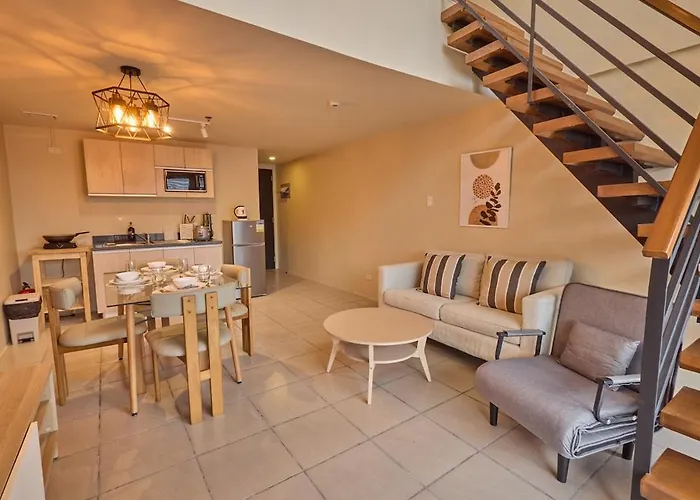 Edsa Heights Loft With Balcony Ama Tower Unit 3316 Apartment *