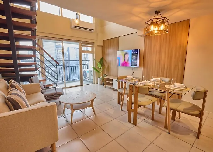 Apartment Edsa Heights Loft With Balcony Ama Tower Unit 3316 Manila